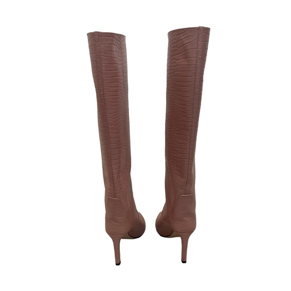 Jimmy Choo Pink Slouchy Mavis Boots - Picture 11 of 16